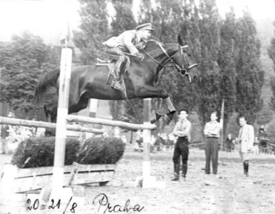 20 - 21.8.1950 Jezdecké závody - Trojský ostrov Praha